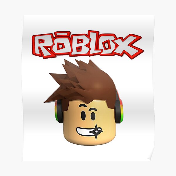 Roblox Meme Posters Redbubble - roblox guy running at door meme