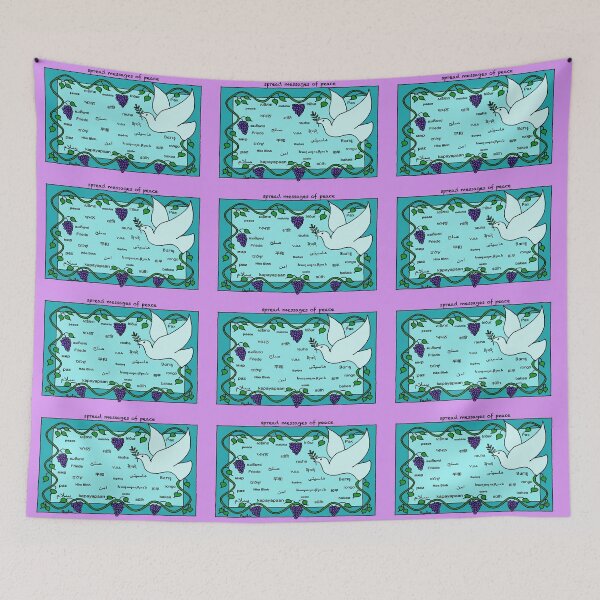 Item preview, The Many Languages of Peace. designed and sold by Paula Rosenstock.
