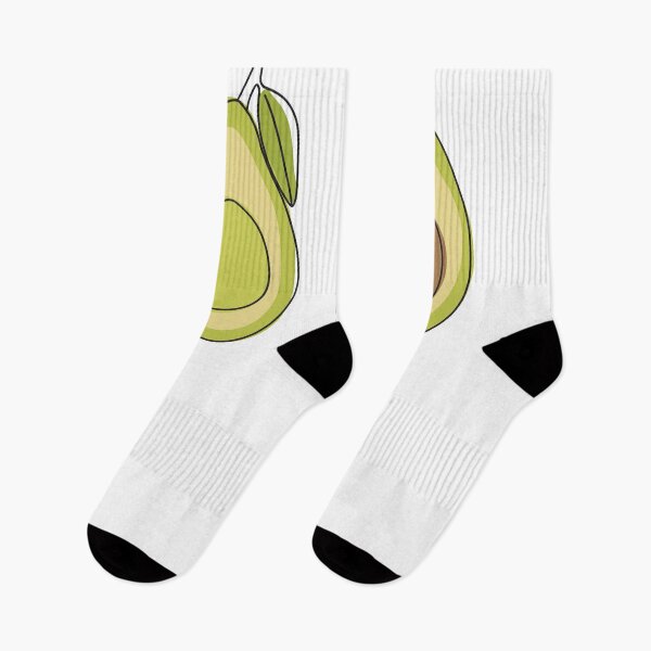 Item preview, Avocado Halves Vector Design on White Background designed and sold by RPuniquedesigns.