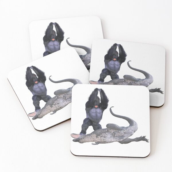 Item preview, Gorilla vs. T-Rex (1) designed and sold by 3D-Warrior.