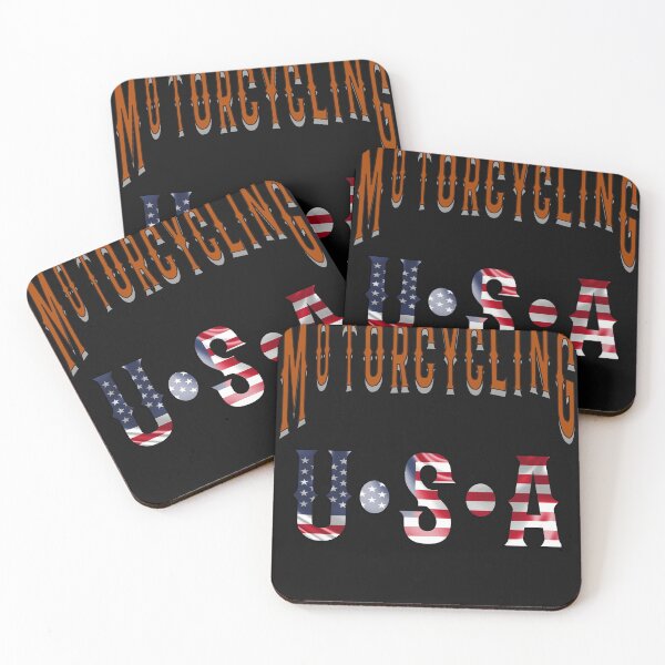 Item preview, Motorcycling USA T-Shirt designed and sold by whytealistair.