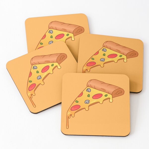 Item preview, Delicious Cheesy Slice of Pizza designed and sold by ZendettaSama.