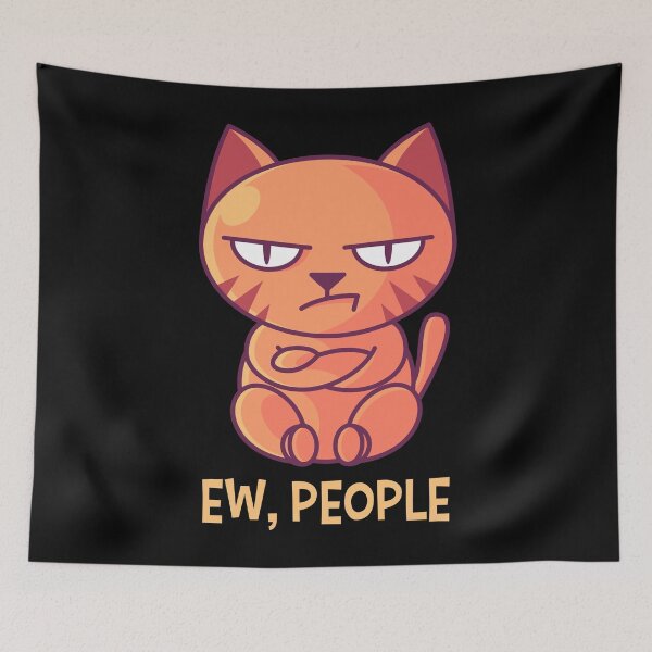 Item preview, Bad mood cat designed and sold by tonstan.