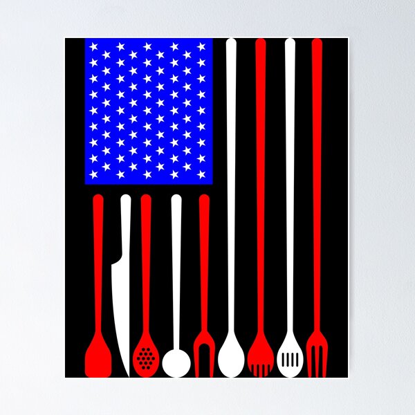 Item preview, Cocina de la bandera de América designed and sold by tonstan.
