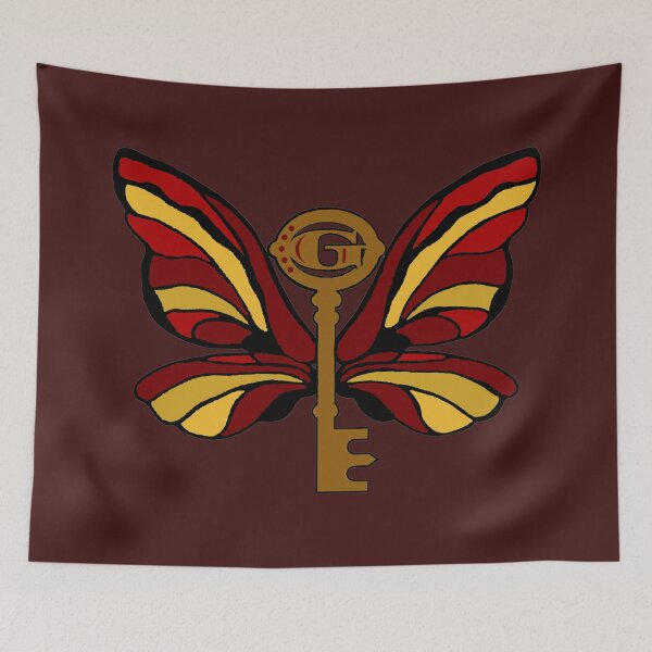Item preview, Red and Gold Winged Key designed and sold by ZombieKittay.