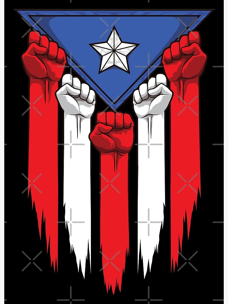 Puerto Rican Flag Vintage Made In Puerto Rico Digital Art by