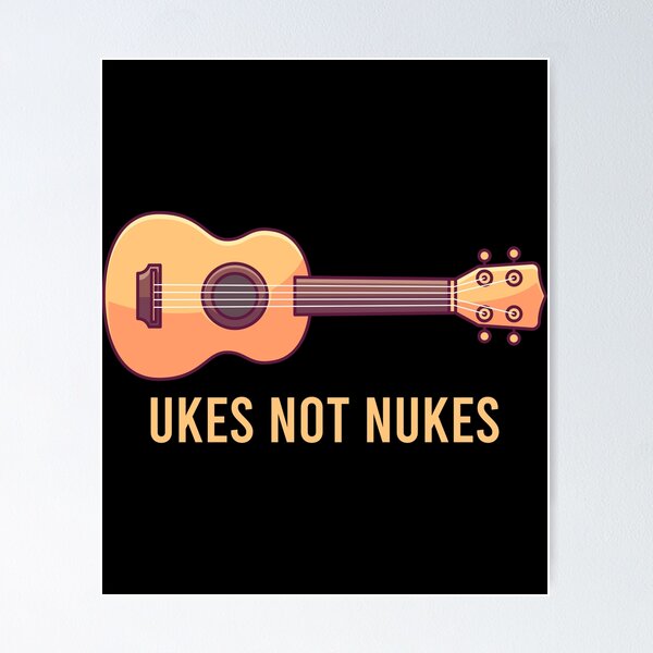 Artikel-Vorschau von Ukes Not Nukes, designt und verkauft von tonstan.