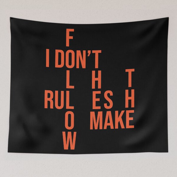 Item preview, Rule Maker | Orange | Typography designed and sold by rsty11.
