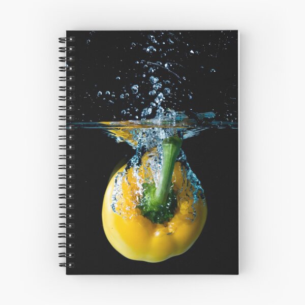 Item preview, Yellow Bell Sweet Pepper Dropped Into Water designed and sold by Ben Gingell.