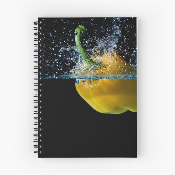 Item preview, Yellow Bell Sweet Pepper Dropped Into Water designed and sold by Ben Gingell.