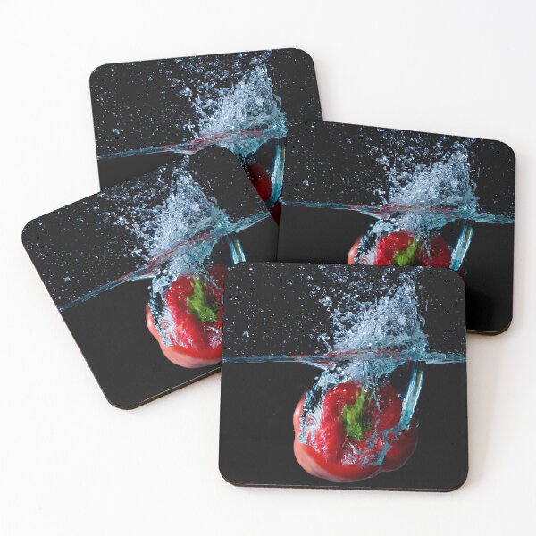 Item preview, Red Bell Sweet Pepper Dropped Into Water designed and sold by Ben Gingell.
