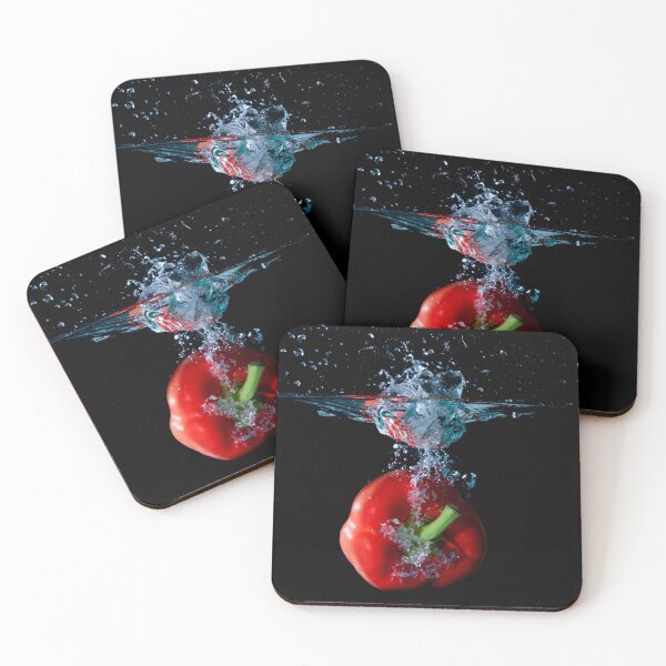 Item preview, Red Bell Sweet Pepper Dropped Into Water designed and sold by Ben Gingell.
