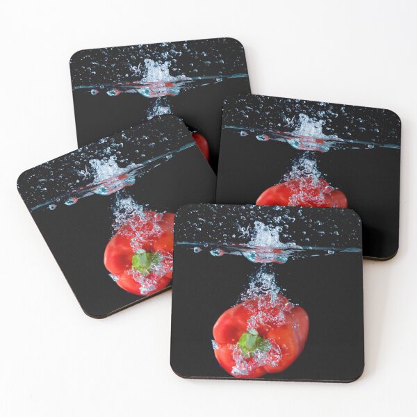Item preview, Red Bell Sweet Pepper Dropped Into Water designed and sold by Ben Gingell.