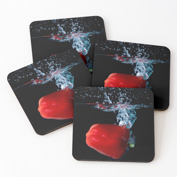 Item preview, Red Bell Sweet Pepper Dropped Into Water designed and sold by Ben Gingell.