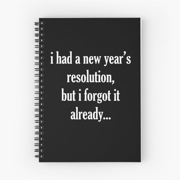 Item preview, Funny New Year's Resolution designed and sold by Imane Al herchi.