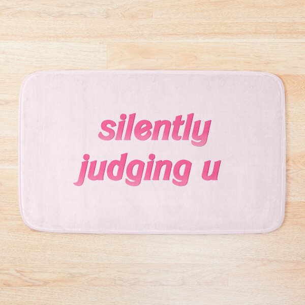 Item preview, silently judging u designed and sold by mothernatural.