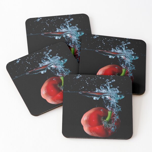 Item preview, Red Bell Sweet Pepper Dropped Into Water designed and sold by Ben Gingell.