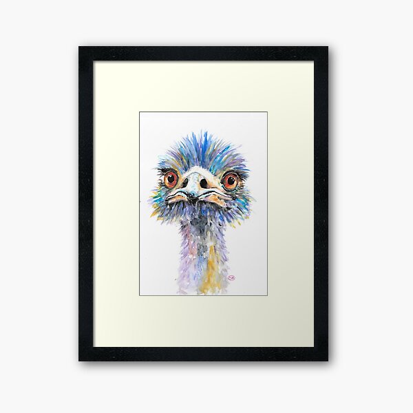 Item preview, Emu funky bird designed and sold by Marjansart.