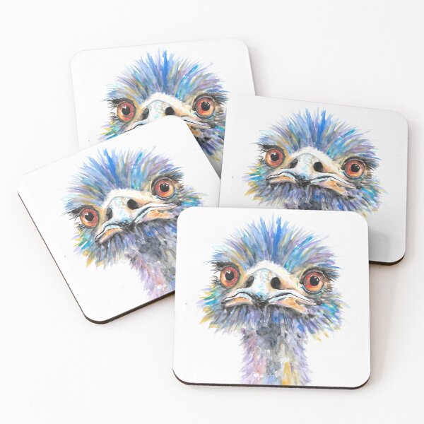 Item preview, Emu funky bird designed and sold by Marjansart.