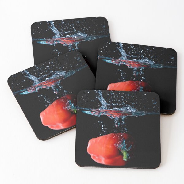 Item preview, Red Bell Sweet Pepper Dropped Into Water designed and sold by Ben Gingell.