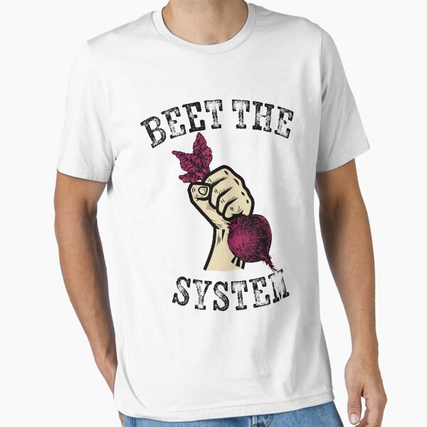 Item preview, BEET THE SYSTEM Funny Vegetable Pun designed and sold by Sifoustore.