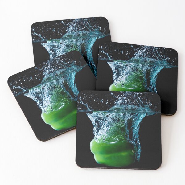 Item preview, Green Bell Sweet Pepper Dropped Into Water designed and sold by Ben Gingell.