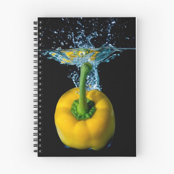 Item preview, Yellow Bell Sweet Pepper Dropped Into Water designed and sold by Ben Gingell.