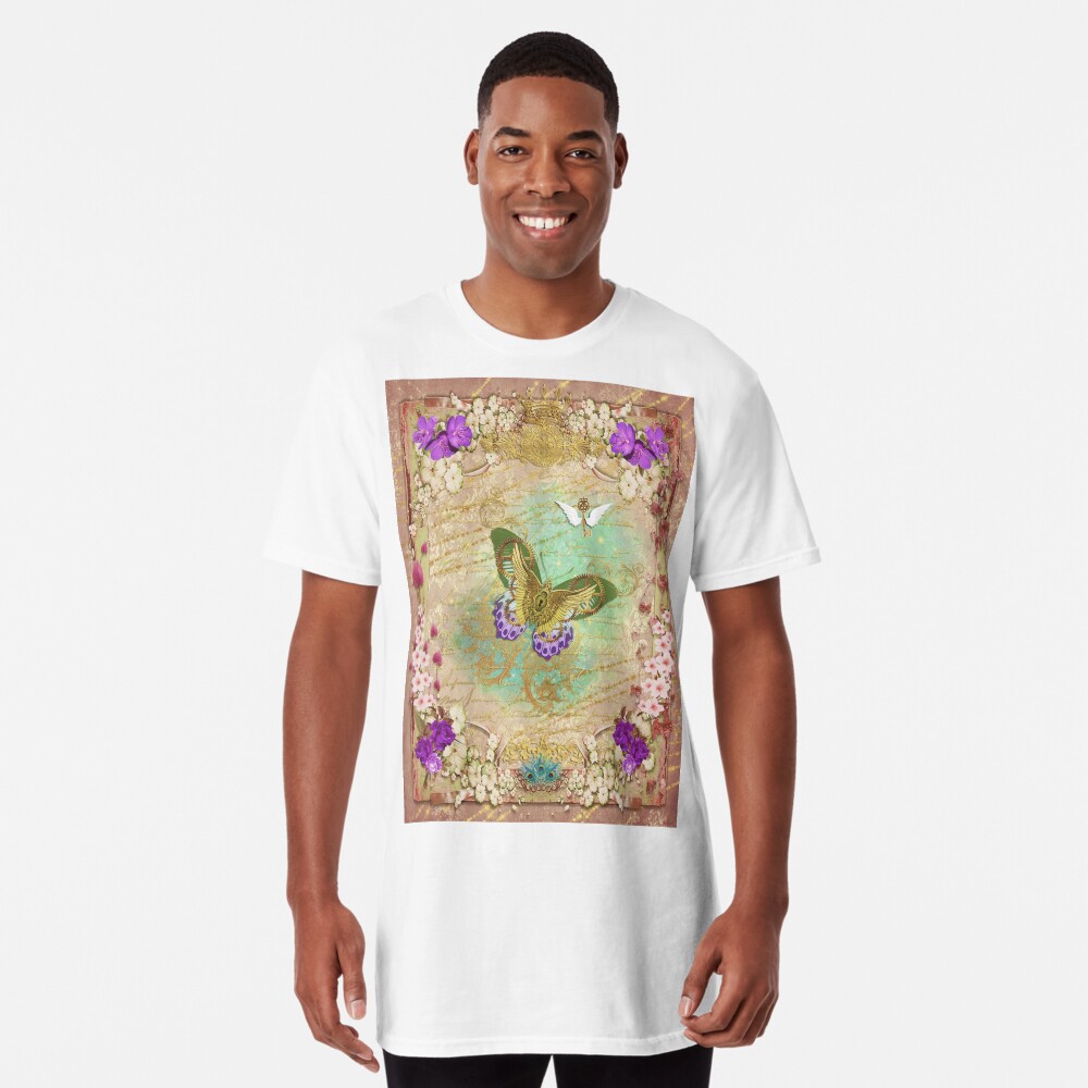 Item preview, Long T-Shirt designed and sold by PurplePeacock.