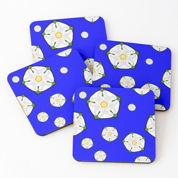 Item preview, White Rose of Yorkshire Print Pattern designed and sold by mwcannon.