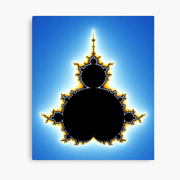 Mandelbrot Set Poster Canvas Print