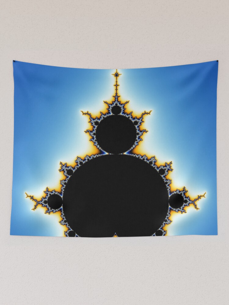 Mandelbrot set tapestry hot sale