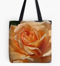 Peach Rose Tote Bag