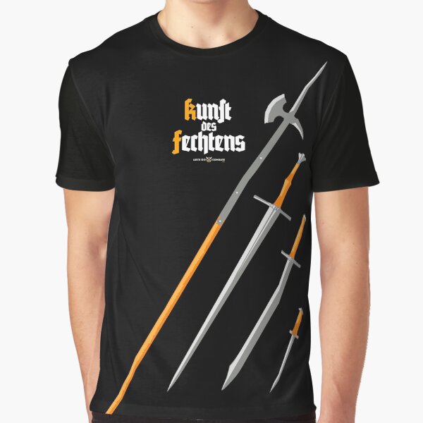 Kunst des Fechtens / Glefen, Sper, Swert vnde Messer Graphic T-Shirt