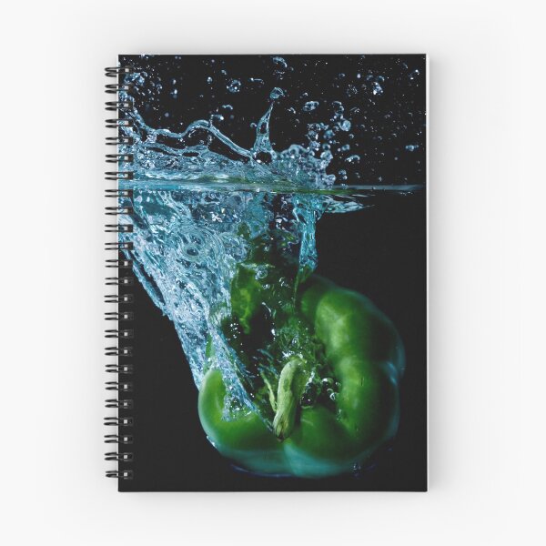 Item preview, Green Bell Sweet Pepper Dropped Into Water designed and sold by Ben Gingell.