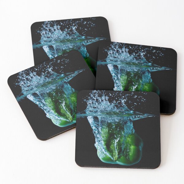 Item preview, Green Bell Sweet Pepper Dropped Into Water designed and sold by Ben Gingell.