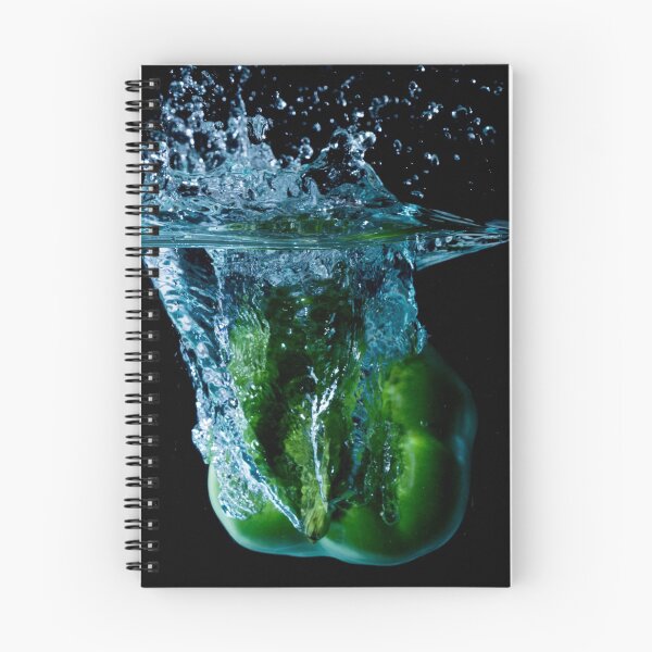 Item preview, Green Bell Sweet Pepper Dropped Into Water designed and sold by Ben Gingell.