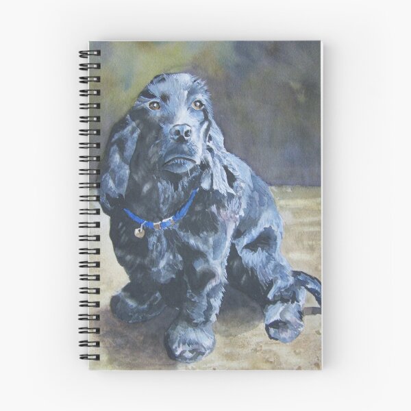 Item preview, Cocker spaniel in watercolour designed and sold by Kathryn Green.