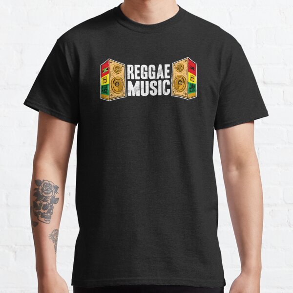 Reggae Music Sound System Jamaican T-shirt classique