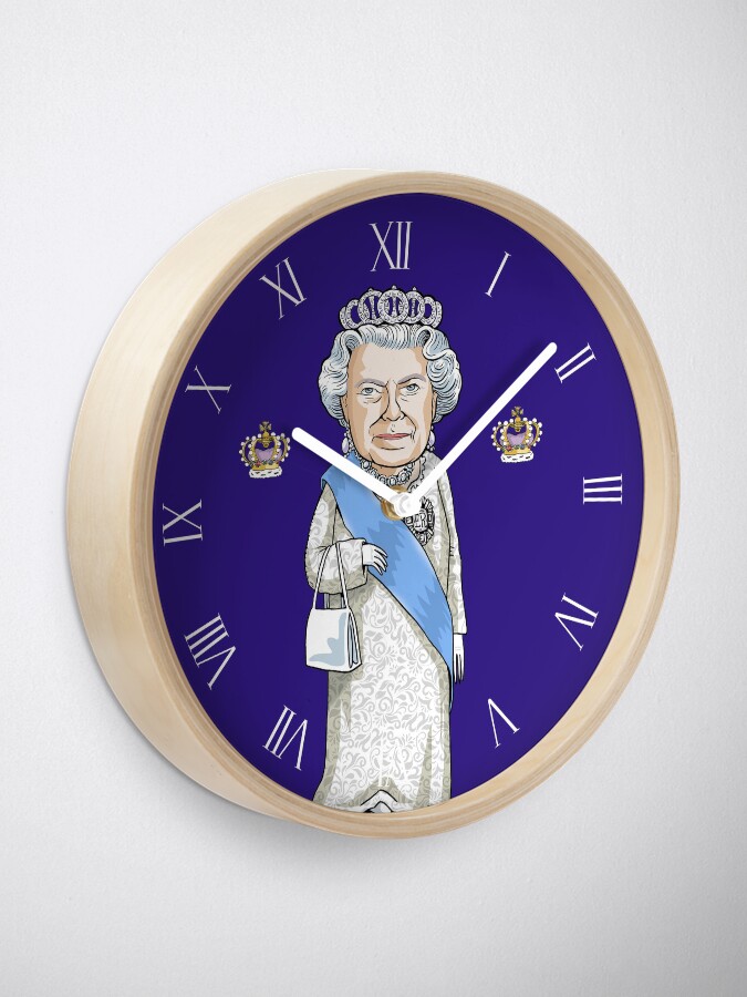 Alternate view of Queen Elizabeth II Clock