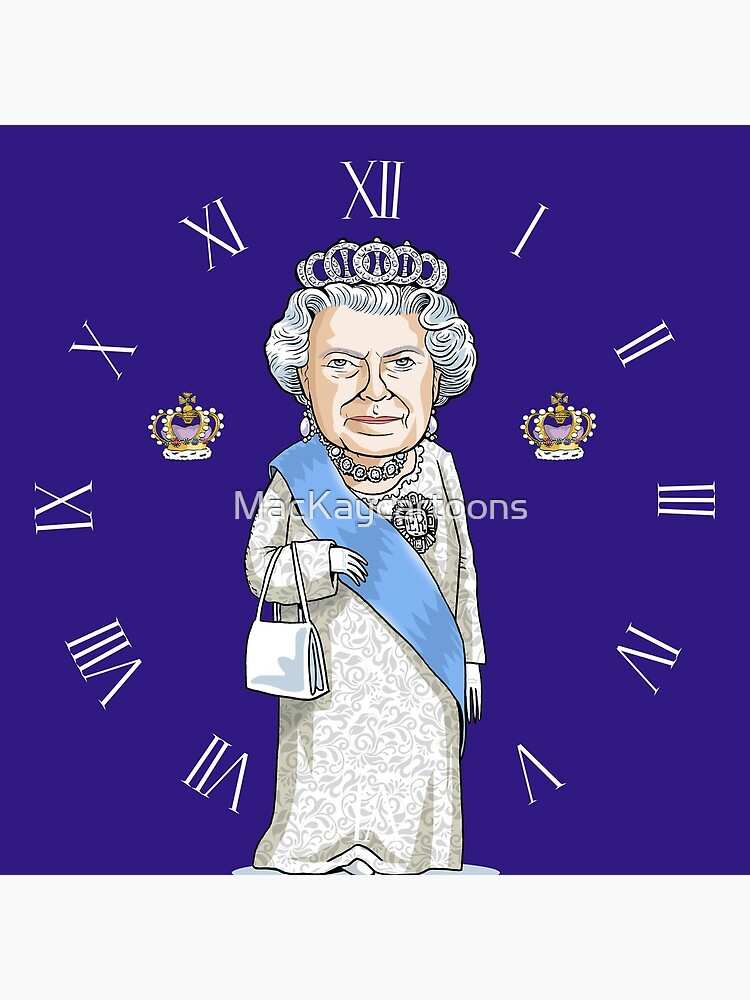 Queen Elizabeth II by MacKaycartoons
