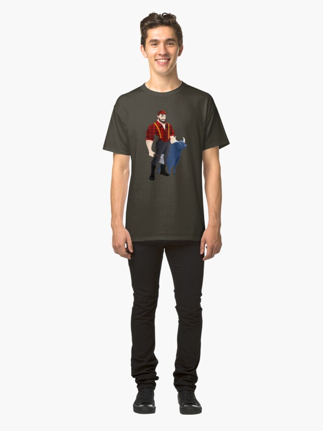 T-shirt classique ''Paul Bunyan' : autre vue