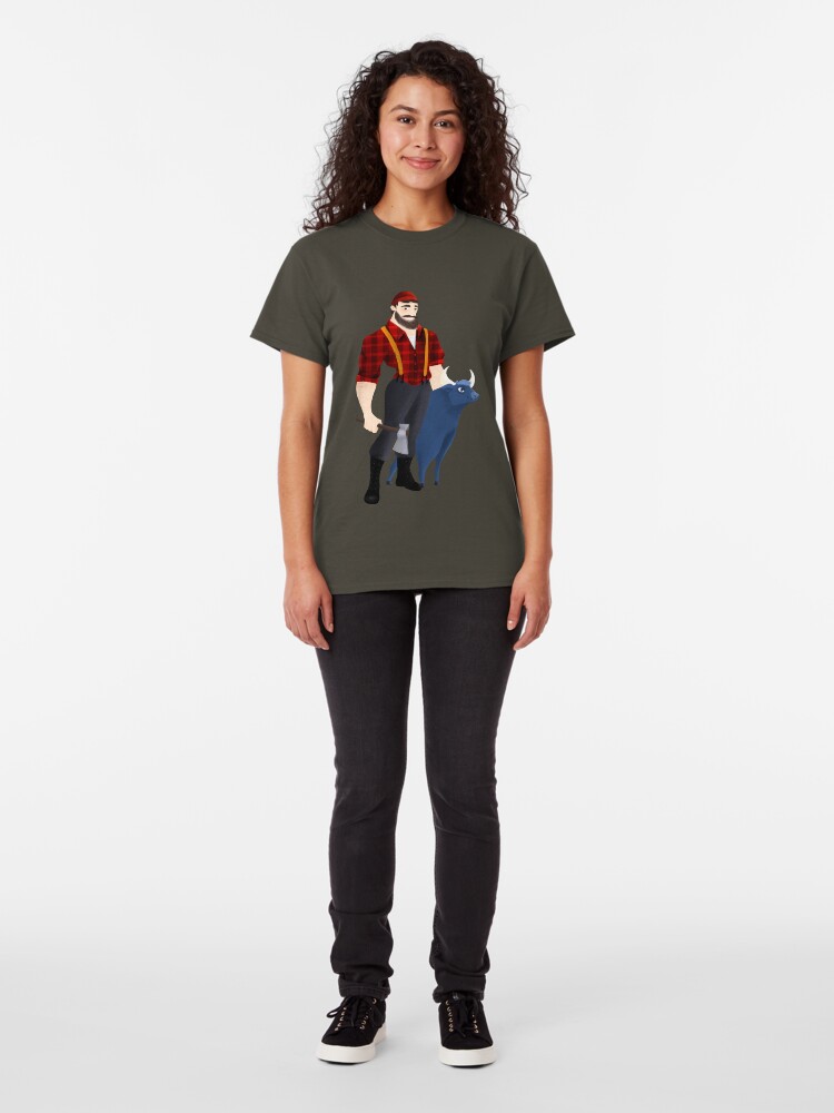 T-shirt classique ''Paul Bunyan' : autre vue