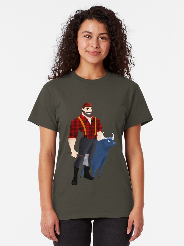 T-shirt classique ''Paul Bunyan' : autre vue
