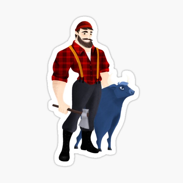 Paul Bunyan Sticker