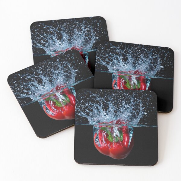 Item preview, Red Bell Sweet Pepper Dropped Into Water designed and sold by Ben Gingell.