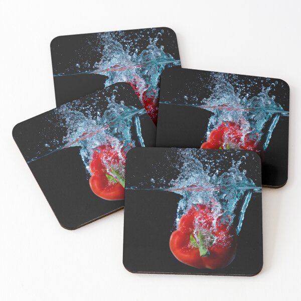 Item preview, Red Bell Sweet Pepper Dropped Into Water designed and sold by Ben Gingell.