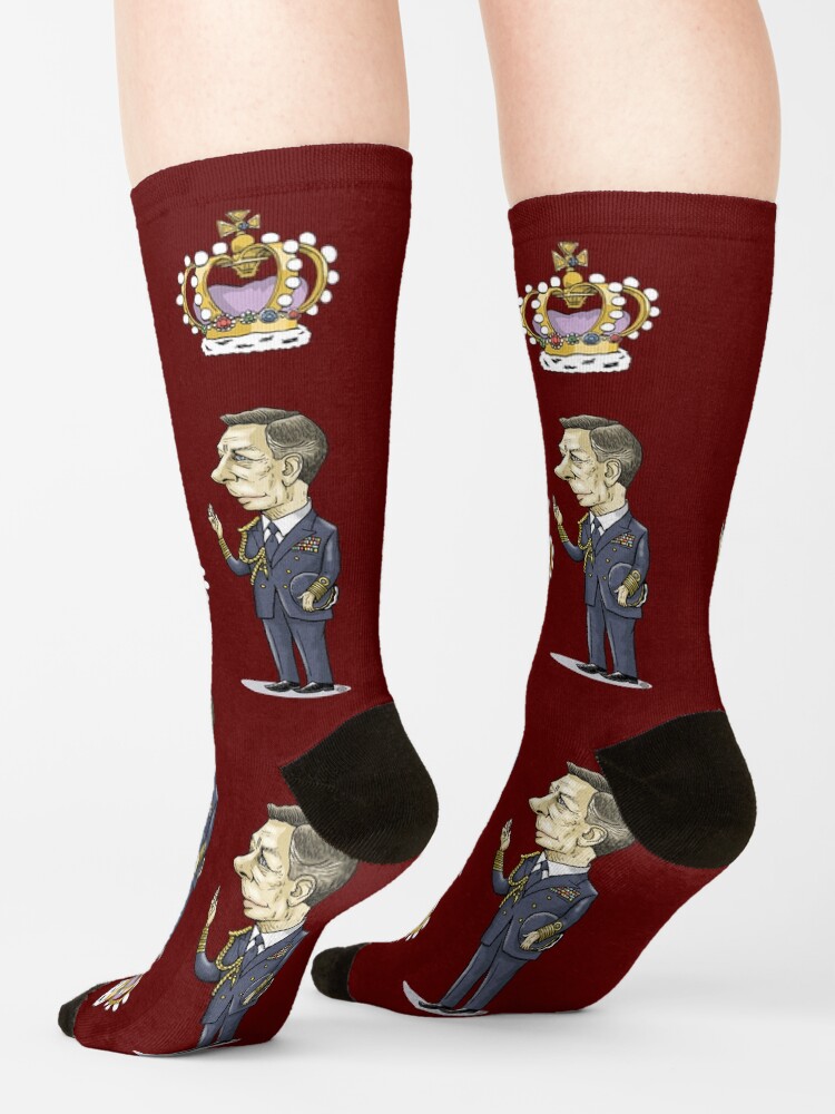 Alternate view of King George VI Socks
