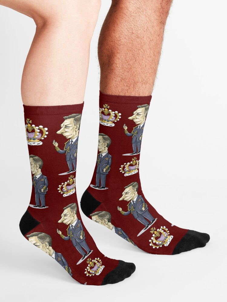 Alternate view of King George VI Socks