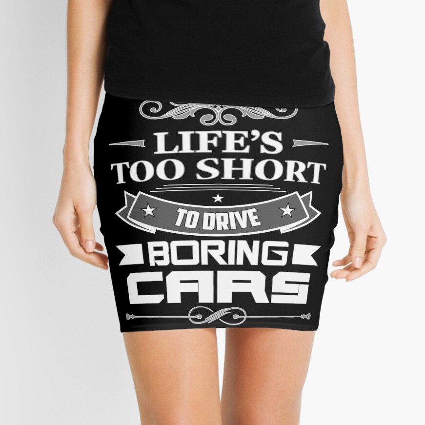 "Tuning Auto Tuner Car Performance Lustig Geschenk Spruch" Minirock von