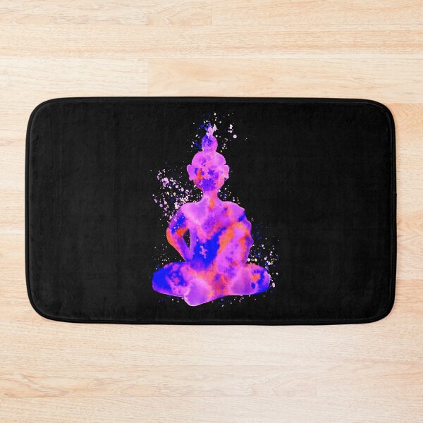 Item preview, Purple Buddha Silhouette designed and sold by Sebastian Grafmann.